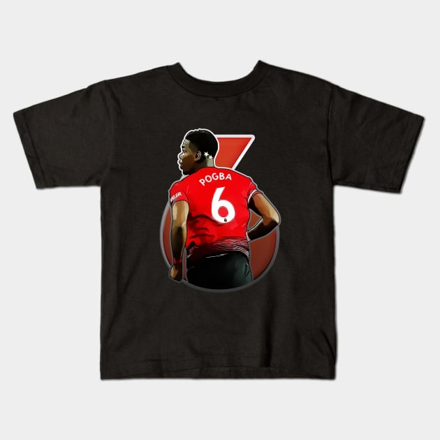 Pogba 6 Kids T-Shirt by InspireSoccer